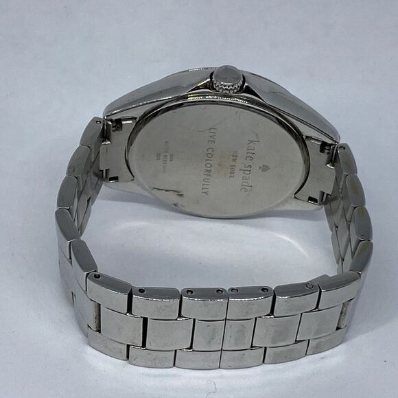Kate Spade New York 0029 Women's Stainless Steel Silver Analog Dial Watch XX589 - Picture 10 of 12